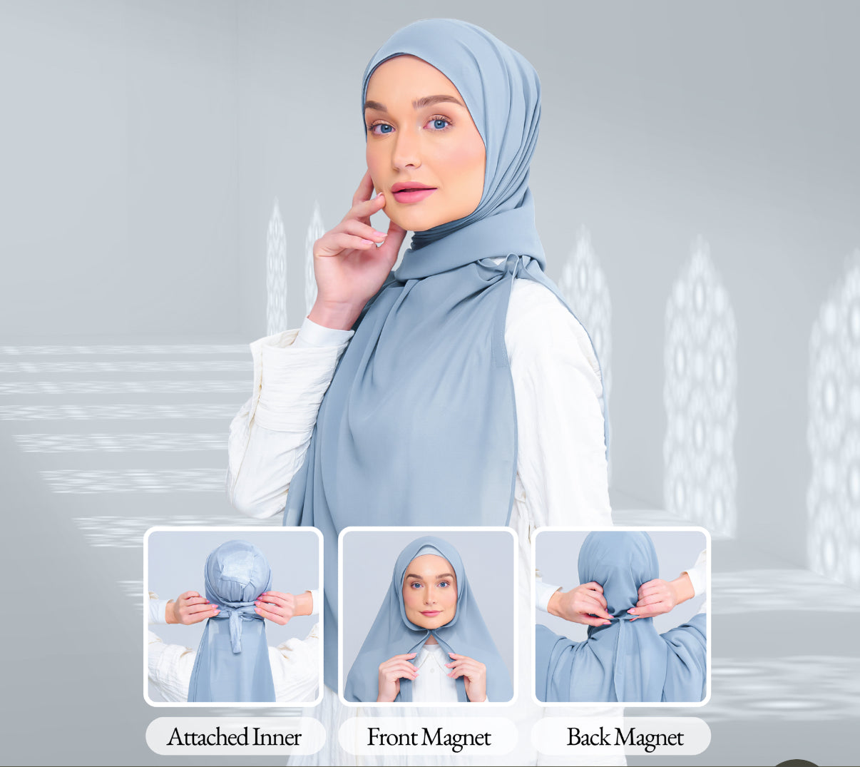 Instant Faith in Dusty Blue