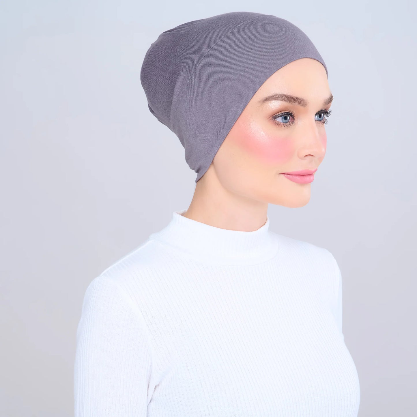 Viscose Snowcap Inner in Charcoal by Shera Lee
