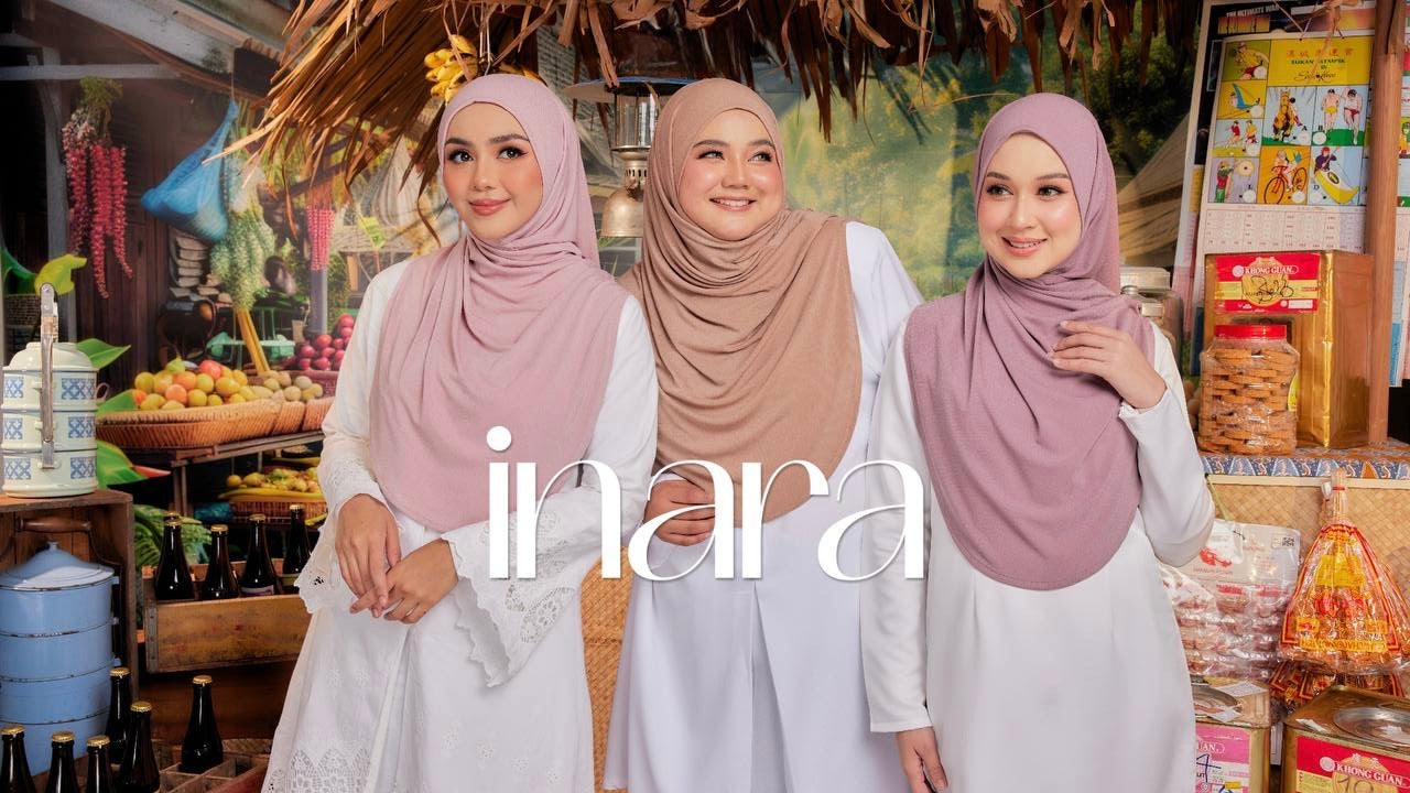 Inara Twist Instant by Heejab in Black