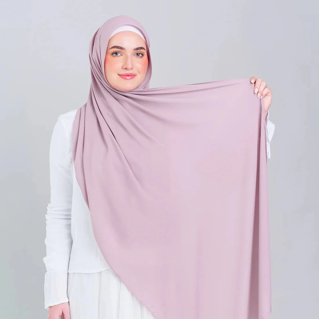 Tag n' Go Max [2M] | Premium Korean Chiffon in Blush Pink