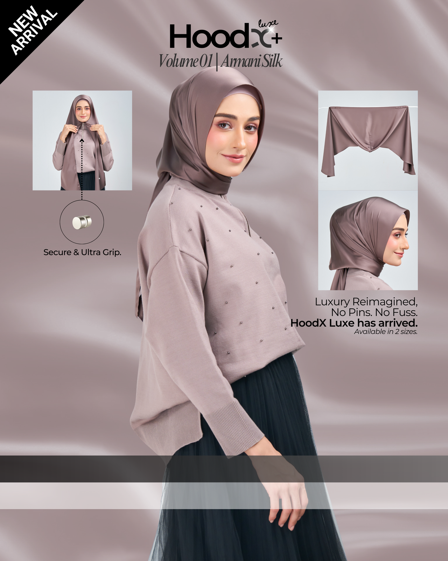 [★New] HoodX⁺Plus Luxe in Truffle