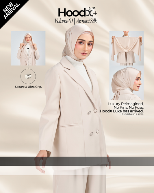 [★New] HoodX⁺Plus Luxe in Linen Dusk