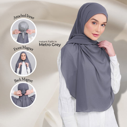 Instant Faith in Metro Grey