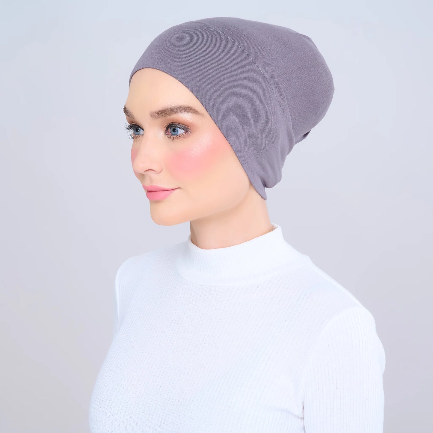 Viscose Snowcap Inner in Charcoal by Shera Lee