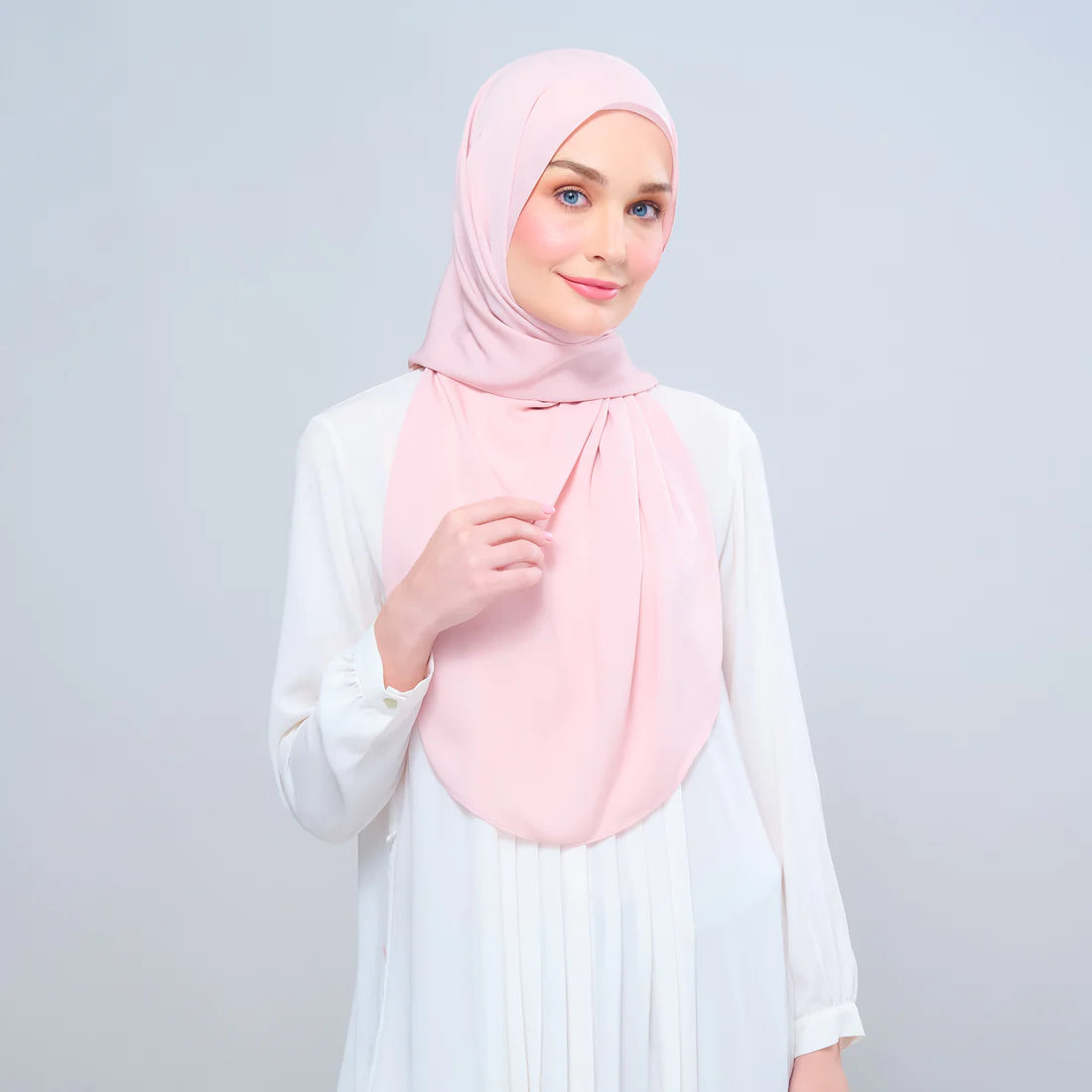 Instant Tag & Go l Chiffon Silk in Dusty Rose