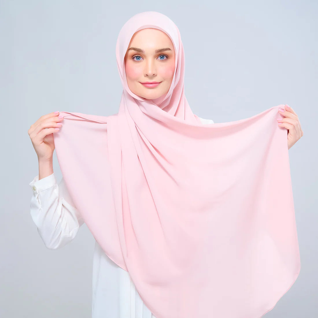 Instant Tag & Go l Chiffon Silk in Dusty Rose