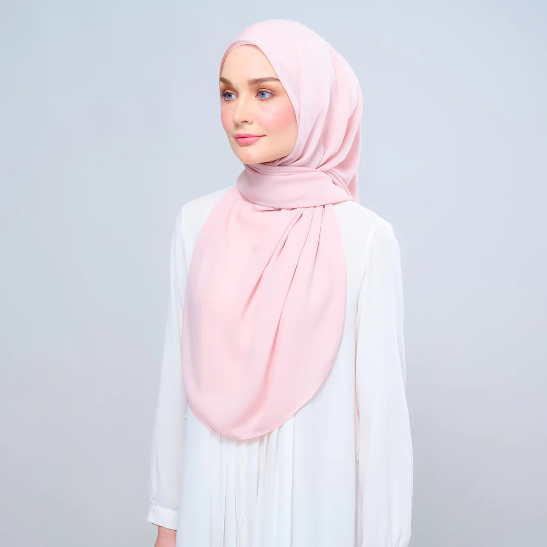 Instant Tag & Go l Chiffon Silk in Dusty Rose