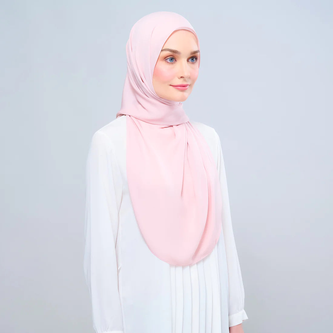 Instant Tag & Go l Chiffon Silk in Dusty Rose