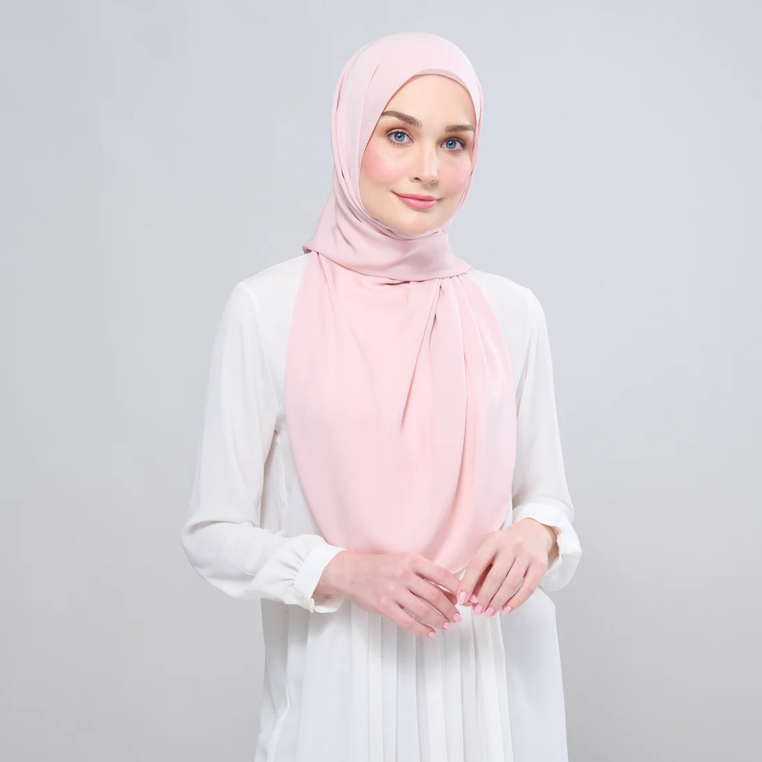 Instant Tag & Go l Chiffon Silk in Dusty Rose