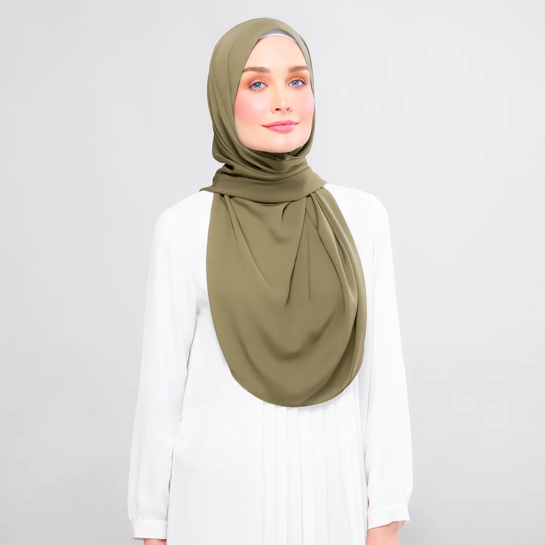 Instant Tag & Go l Chiffon Silk in Olive