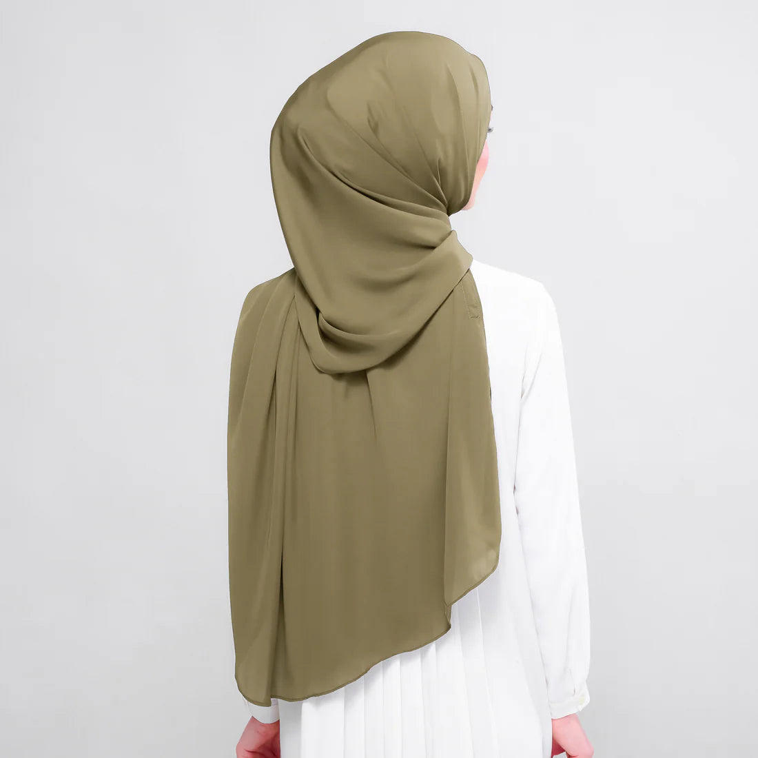 Instant Tag & Go l Chiffon Silk in Olive