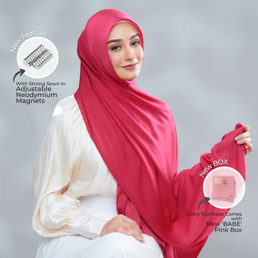 Adelia Magnet Series in Scarlet Pink