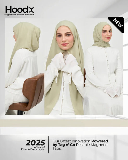 [★New] HoodX in Light Sage