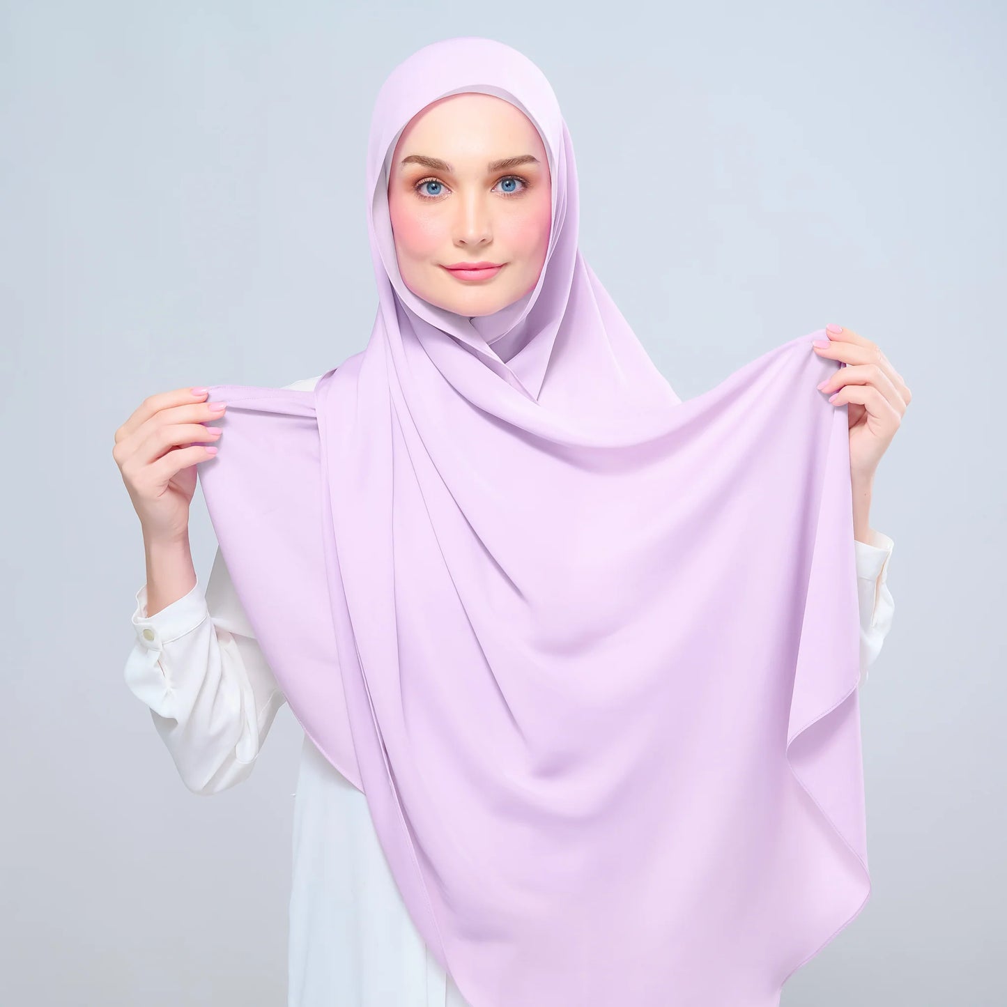 Instant Tag & Go l Chiffon Silk in Soft Orchid