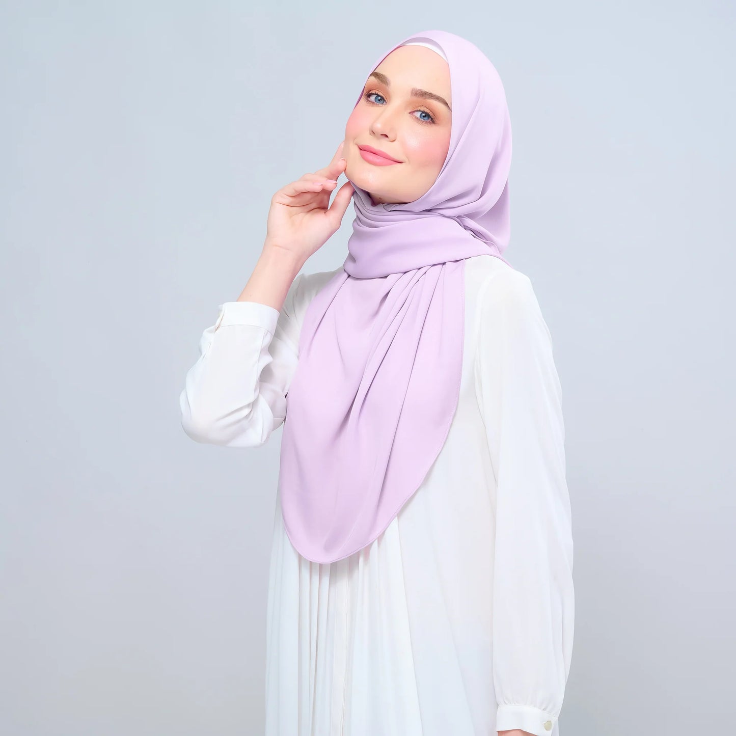 Instant Tag & Go l Chiffon Silk in Soft Orchid