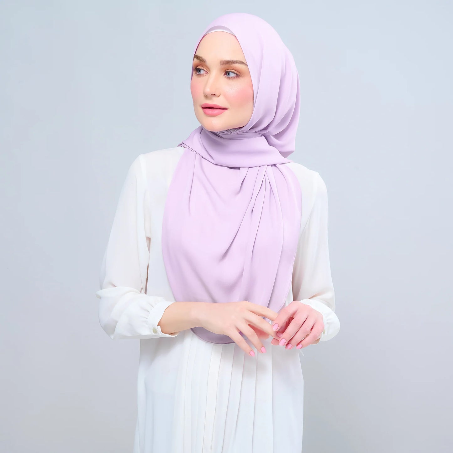 Instant Tag & Go l Chiffon Silk in Soft Orchid