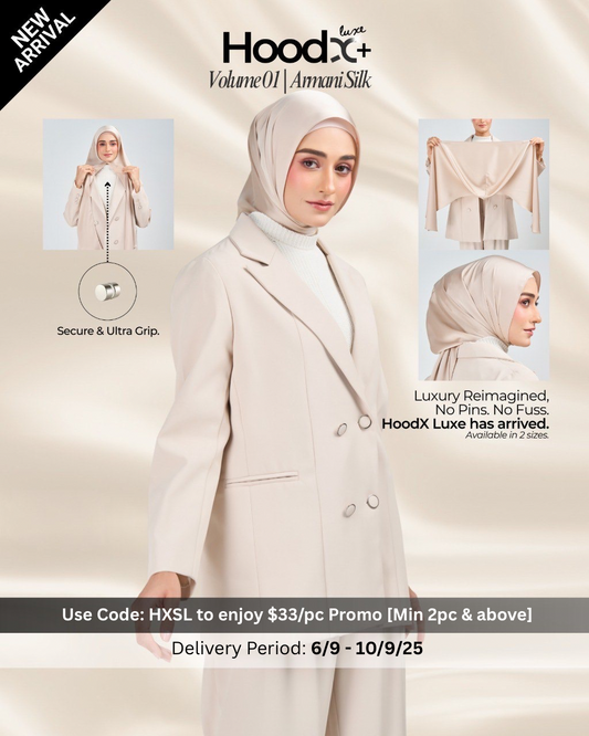 [★New] HoodX⁺Plus Luxe in Linen Dusk